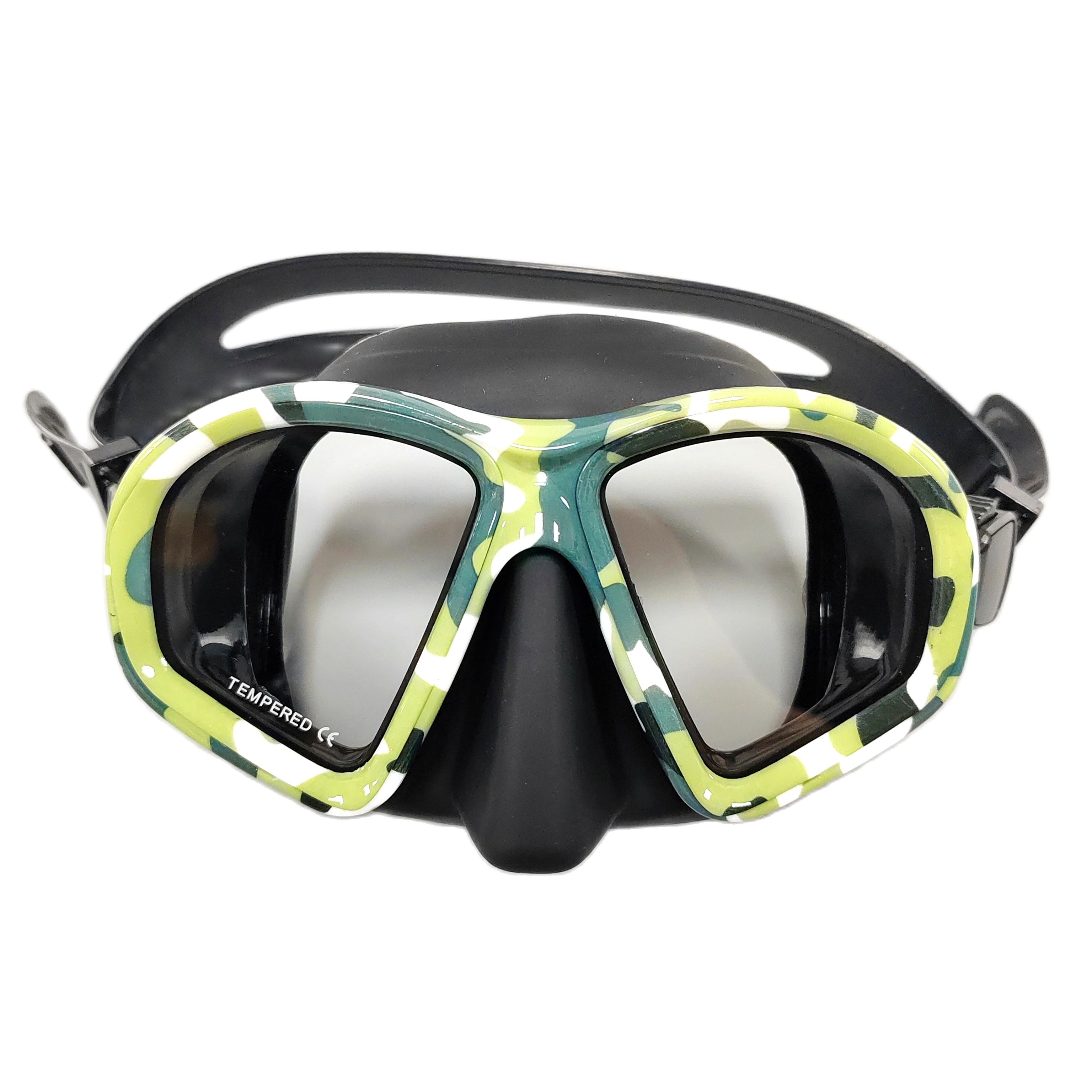 Anti Pollution Mask - Tüplü Dalış Maskesi Kamuflaj Buğu Önleyici
