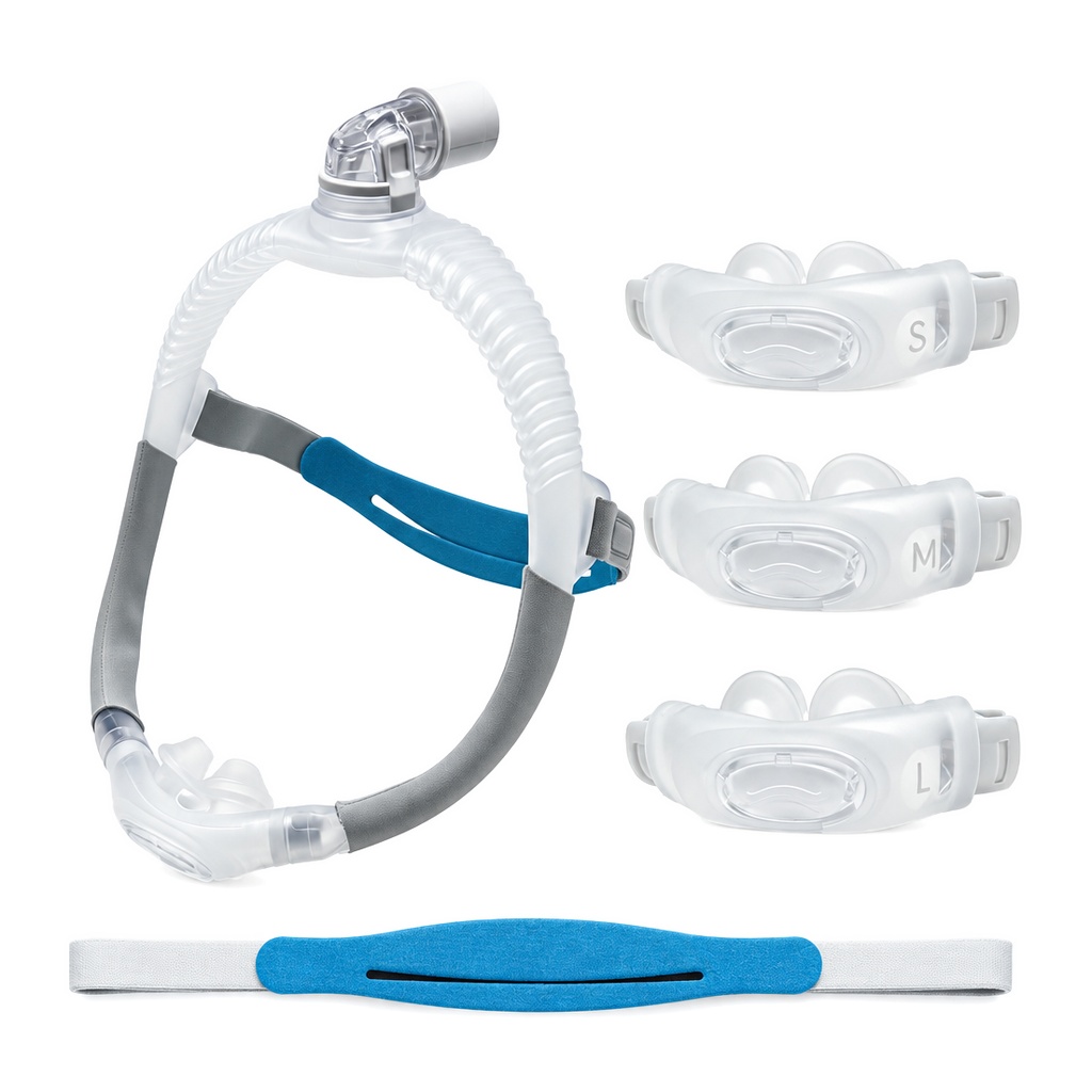 Silicone Mask Bracket - AirFit P30i Burun Yastıklı CPAP Maskesi,