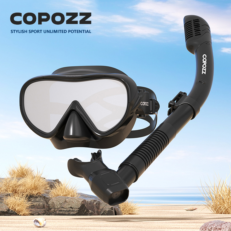 Anti Pollution Mask - COPOZZ Yeni Dalış Maskesi Tam Görüş