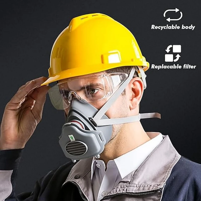 Dust Mask Construction - Toz Maskesi, Maske Koruma, Endüstriyel Toz