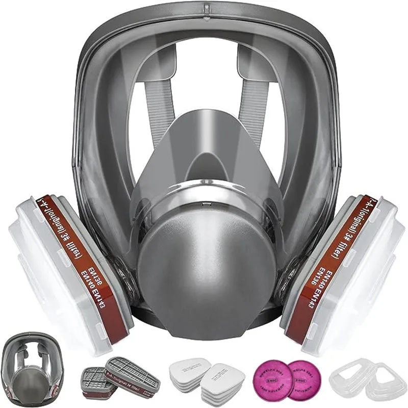 Dust Mask Construction - 6800 Endüstriyel Boyama Püskürtme Solunum Gaz
