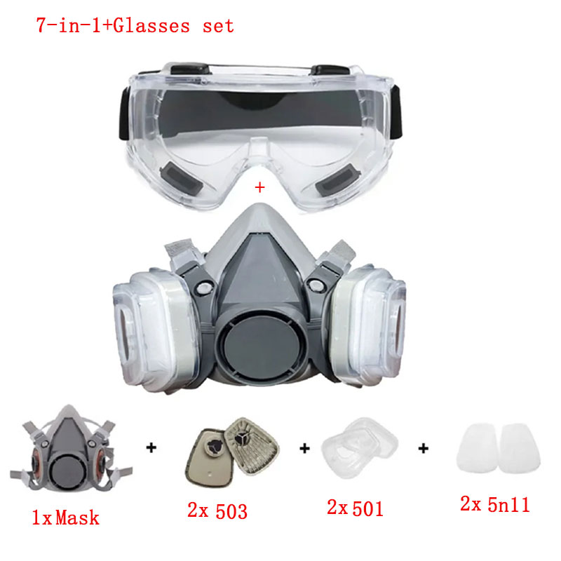 6200 Toz Gaz Maskesi Yarım Yüz - Dust Mask Construction incelemesi ve fiyatı