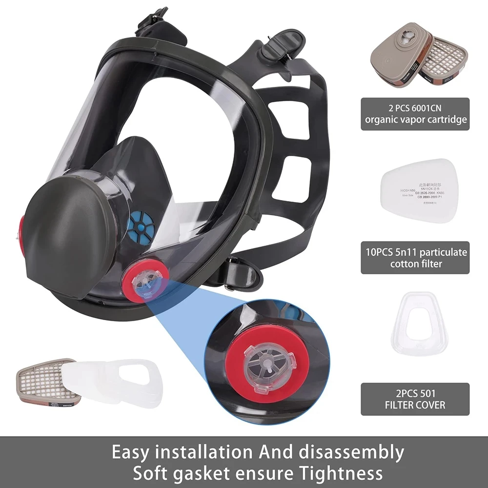 6800 Endüstriyel Boyama Püskür - Dust Mask Construction incelemesi ve fiyatı
