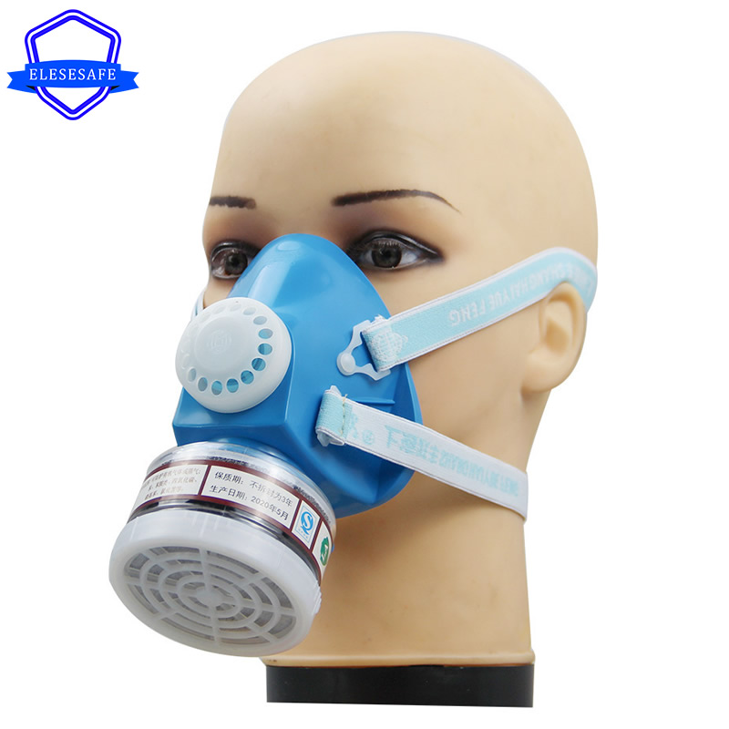 Doğal kauçuk yarım yüz gaz mas - Dust Mask Construction incelemesi ve fiyatı
